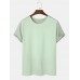 Men Colorblock Packing Designed Short Sleeve Convenient T  Shirts